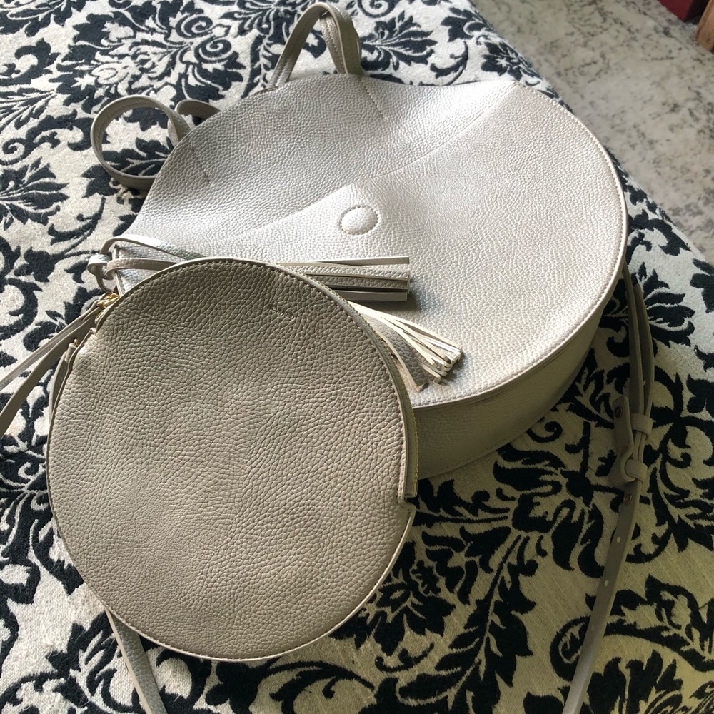 Anthropology Circular Handbag